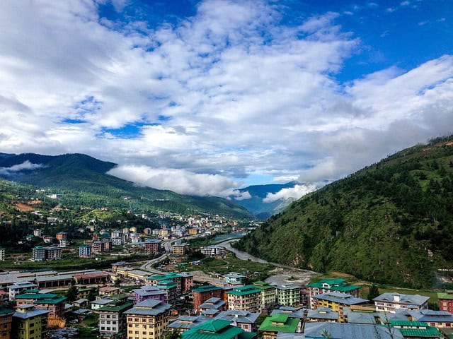 hiking in Bhutan