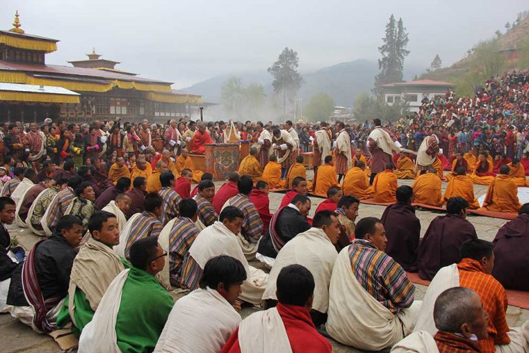 bhutan festival celebration in Bhutan