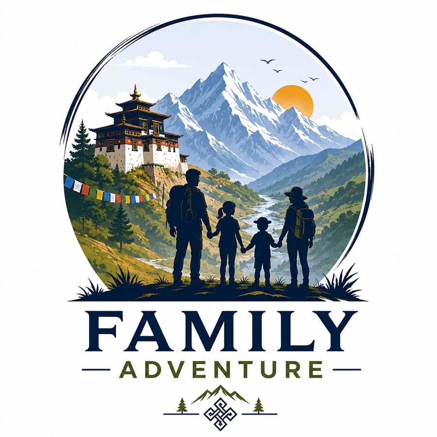 family adventure in Bhutan